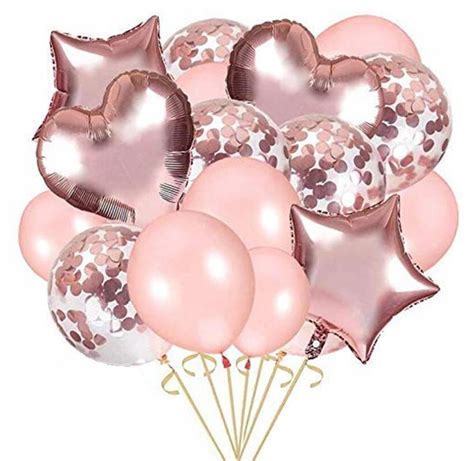 Rose Gold Balony Na Urodziny Lub Party P Allegro Pl