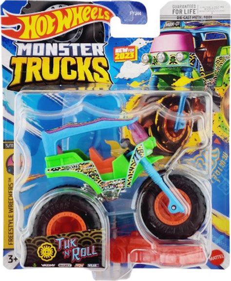 Машинка позашляховик Hot Wheels MonsterJam truck Trike Tuk n Roll 2023 30FNJWE Краща ціна в