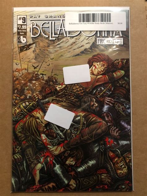 Belladonna Fire Fury Killer Body Nude Variant Comic Books Modern Age Horror