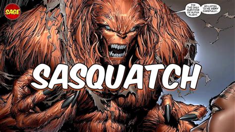 Marvel Sasquatch Comic
