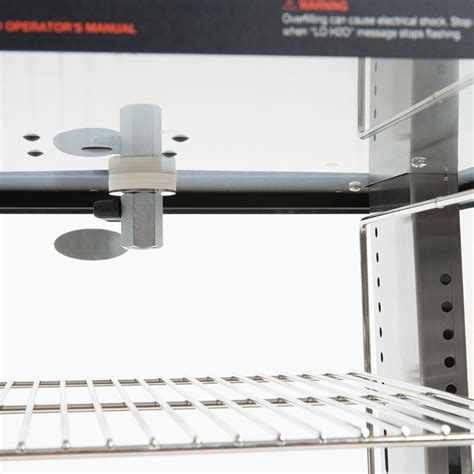 Hatco FDWD 1X Flav R Fresh Humidified Impulse Hot Food Display Cabinet With 4 Shelf Stationary Rack