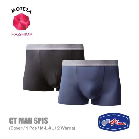 Promo Celana Dalam Underwear Boxer Pria Gt Man Sport Spis Ice Silk