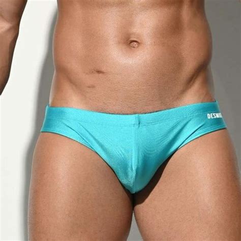 Maillot De Bain S Lake Blue Homme Culotte De Bain Sexy Bikini Mini Blanc