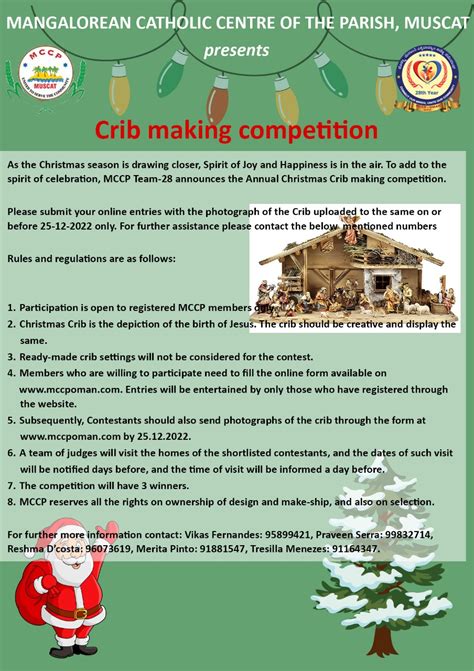 Crib Making Competition Mccp Oman