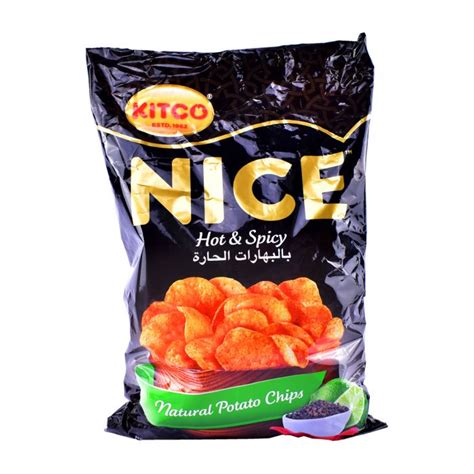 Kitco Nice Chips Hot Spicy Gm
