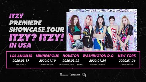 ITZY Premiere Showcase Tour ITZY? ITZY! In USA - HYPNOTICASIA