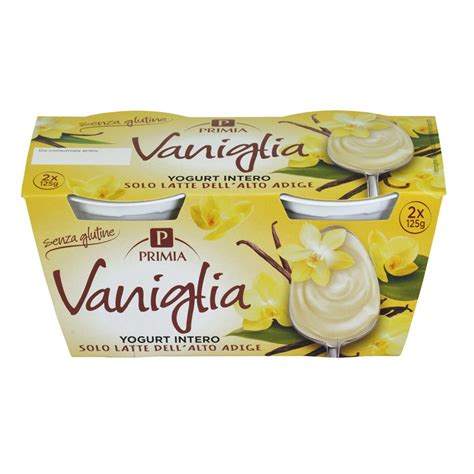 YOGURT INTERO VANIGLIA PRIMIA 125 G X 2 Tigros