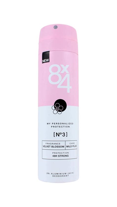 8x4 Deodorant Spray No 3 Velvet Blossom 150 Ml Nu