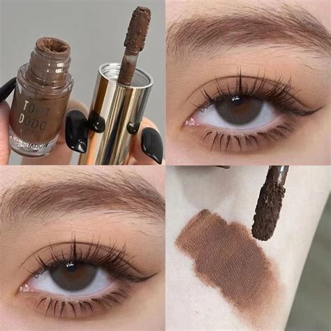 Matte Liquid Eyeshadow Makeup Smooth Cream Matte Eyeshadow No Shimmer Neutral Naked Eyeshadow