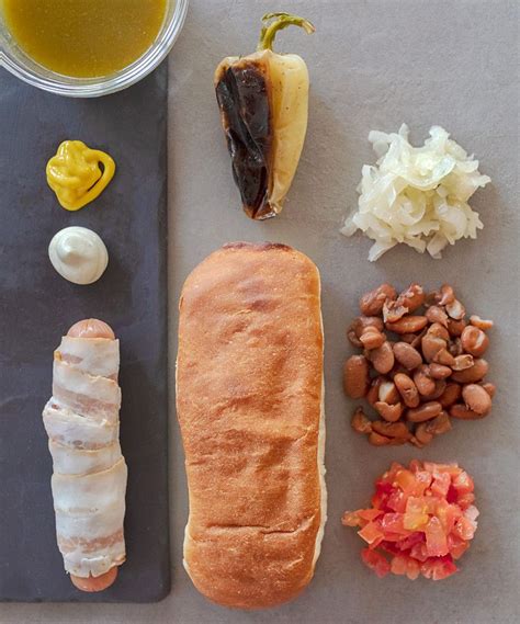 Sonoran Hot Dog Ingredients