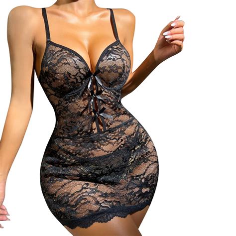 GDREDA Women S Lingerie Women S Lace Sexy Lace Up Petticoat Pajamas
