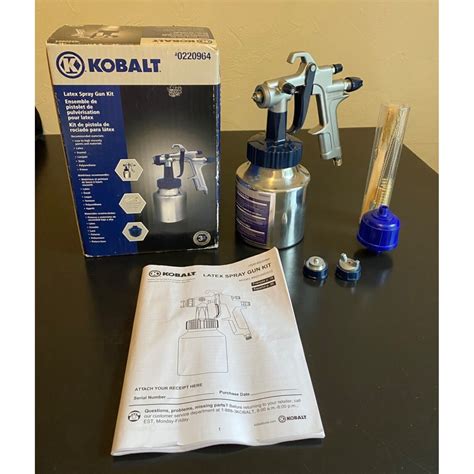 Kobalt 0220964 Latex Spray Gun Kit For Sale Online Ebay