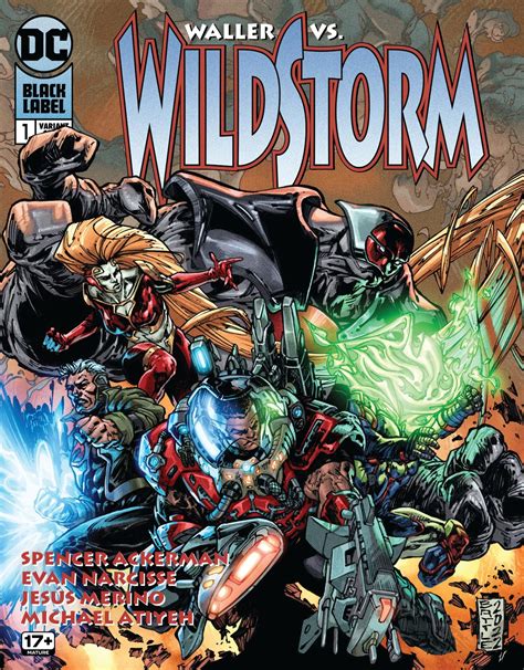 Waller Vs Wildstorm 1 8 Page Preview And Covers Released By DC