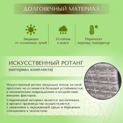 Sundays LUC-NA04 Комплект садовой мебели купить в Минске, Гомеле ...