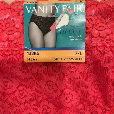 Vanity Fair Intimates Sleepwear Nwt Vanity Fair Hot Pink Lace Panties Poshmark