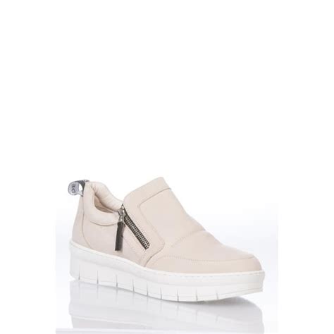 Sneaker Marque inconnue Nude Cuir haute qualité Fermeture zippée Multicolor Cdiscount