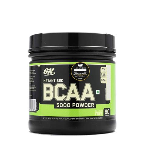 Optimum Nutrition Bcaa 5000 Powder 345 Gr 60 Servicios optimum ...
