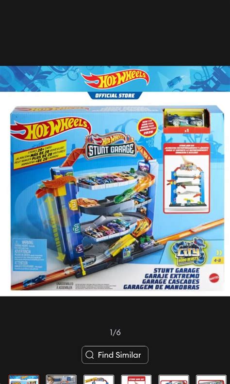 Hot Wheels Stunt Garage Hobbies Toys Toys Games On Carousell