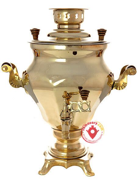 Купить Электрический самовар 3 литра желтый "конус-тюльпан", арт ...