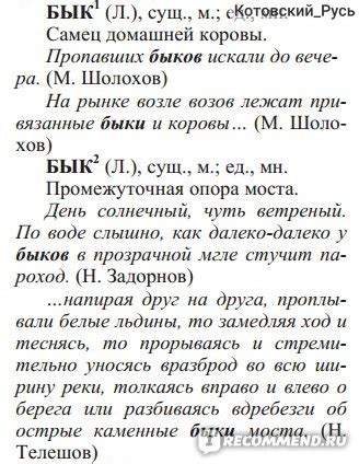 Словарь омонимов и омоформ русского языка. Ю. Н. Гребенева ...