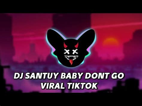 DJ SANTUY BABY DONT GO VIRAL TIKTOK YouTube