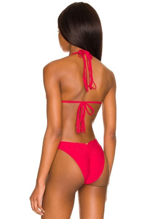 Red Triangle Bikini Top Magic Hands Boutique