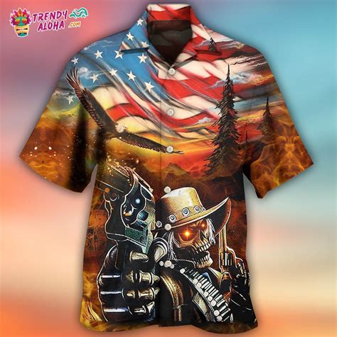 Gun Hawaiian Shirts