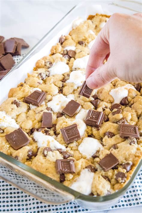 S Mores Cookie Bar Recipe Dinners Dishes And Desserts