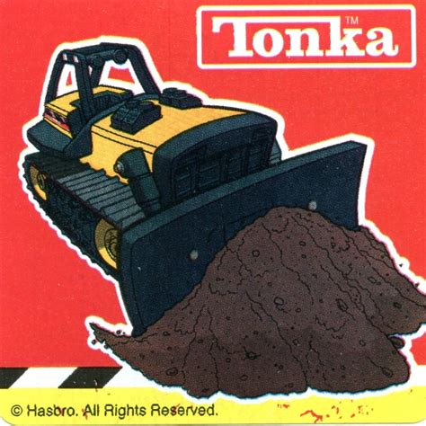 Tonka Stickers Tonka Trucks Party Envelope Seals, Party Favors, Reward ...