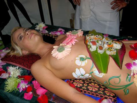 Beer Girl Sushi Food Nudity Public Sex In Home