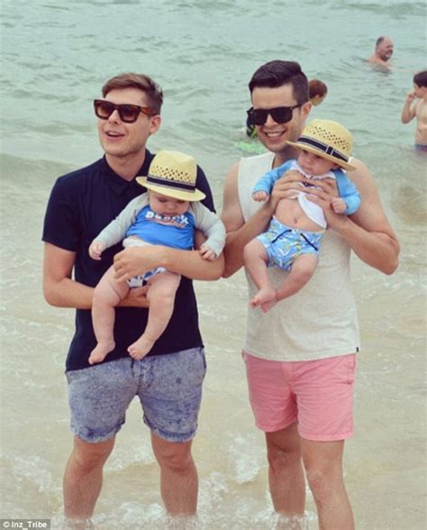 Gay Dads Come Out In Support Of Qantas Stance On Marriage Daily Mail Online