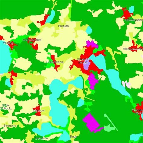 Map View of the Corine Land Cover (CLC) Dataset 2 | Download Scientific ...