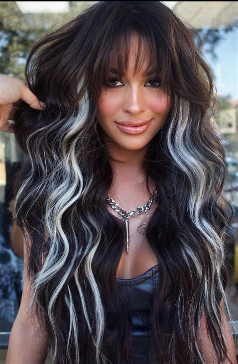 34 Cool Two Tone Hair Color For Brunette To Try Now Mycozylive