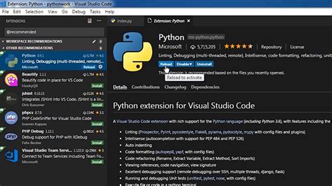 Execute Python File In Visual Studio Code