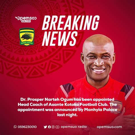 Kotoko News Updates On Twitter Breaking News Asante Kotoko Have