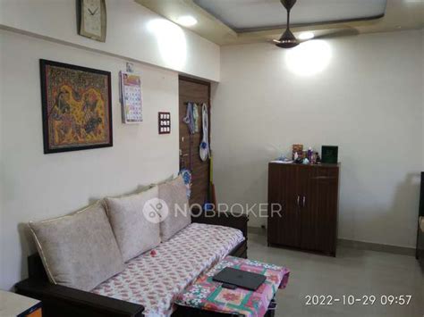 Beauty Heights Bhandup West Without Brokerage Semi Furnished 1 RK