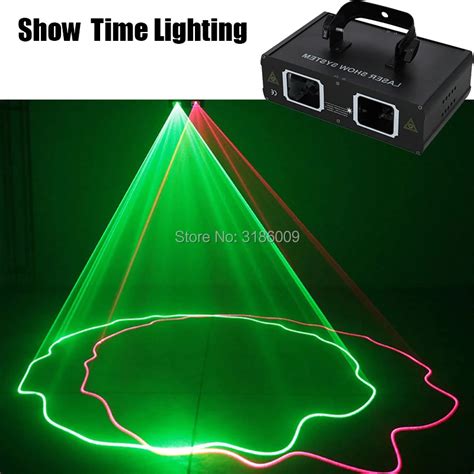 Show Time Full Color RGB DMX 512 Laser Scanner Projector Stage Lighting