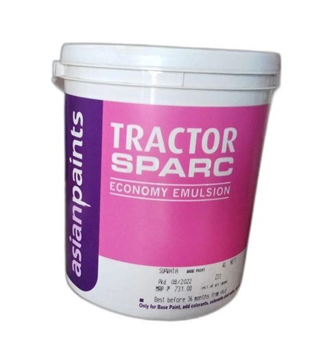 Asian Paints Tractor Sparc Economy Emulsion Paint Ltr At