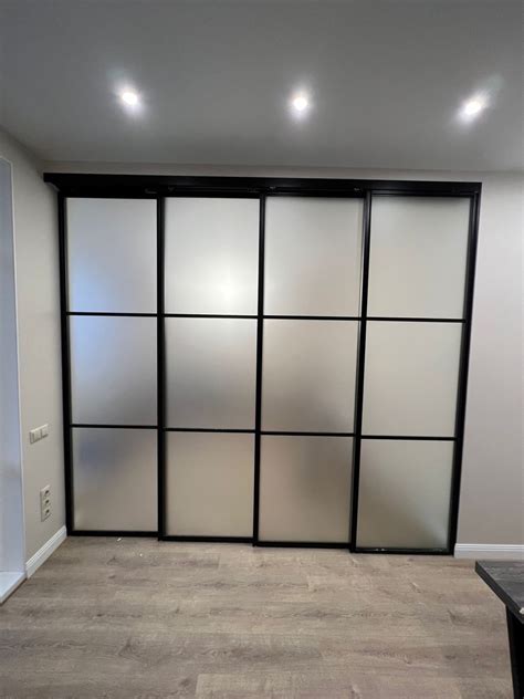 ПЕРЕГОРОДКА В КУХНЮ И ГОСТИНУЮ - Гардеробные, Двери купе и перегородки ...