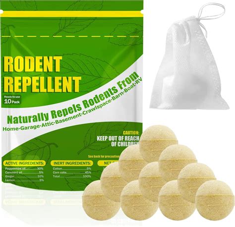 Rodent Repellent Mice Repellent Indooroutdoor Moth Balls For