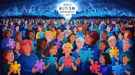 Premium Photo World Autism Awareness Day