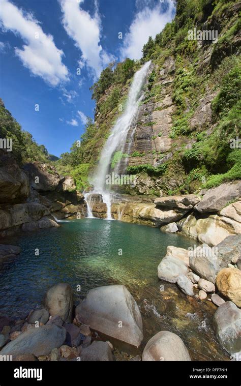 Bomod Ok Waterfall Sagada Mountain Province Philippines Stock Photo