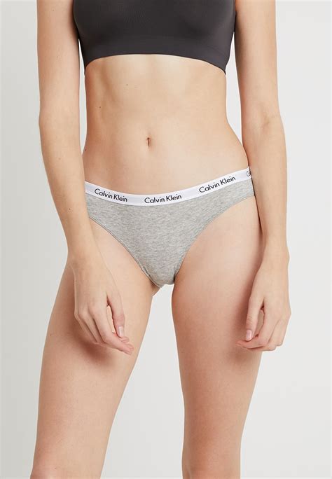 Calvin Klein Underwear Bikini Hose Grey Heather Grau Zalando Ch