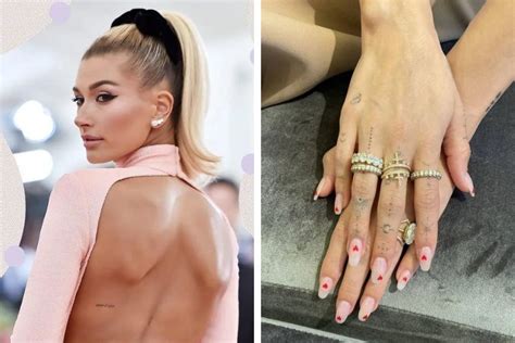 Which Hailey Bieber Tattoo To Choose In Find Of Her Tattoo