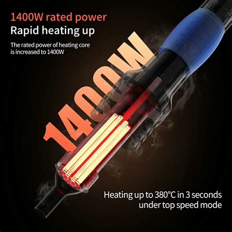 H314 1400W Smart Hot Air Rework Station Heating Intelligent Rework Station For SMD BGA Repair AiXun