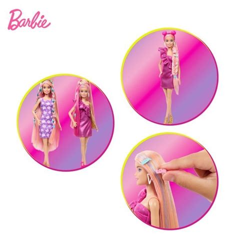Jual Barbie Fun Fancy Hair Doll With Extra Long Colorful Blonde Hair Shopee Indonesia