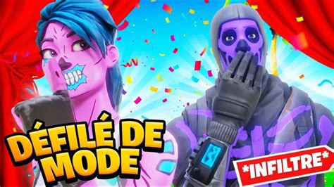 J infiltre des DÉFILÉS de MODE avec des SKINS ULTRA RARES sur Fortnite