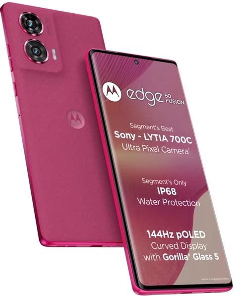Motorola Edge Fusion G Hot Pink Gb Ram Gb Storage Amazon In Electronics