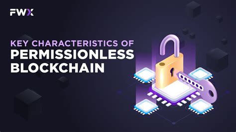 Permissionless Blockchain Decentralized And Open To The Public Fwx