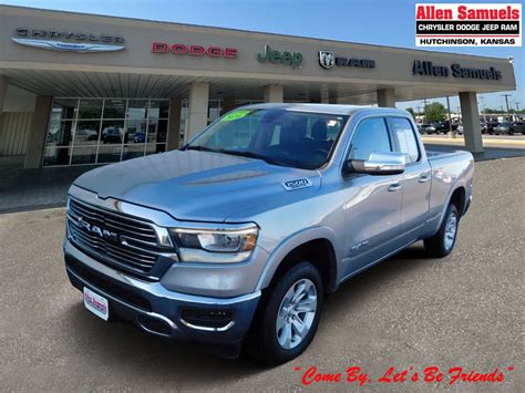 Certified Pre Owned 2020 Ram 1500 Laramie 4×4 Quad Cab 64 Box Crew Cab